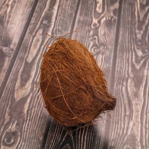 Brown Shell Husked Coconut