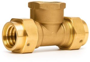 Brass Female Tee