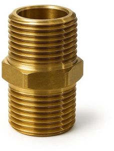 Brass Pipe Fitting Hex Nipple