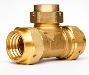 Brass Reducing Tee