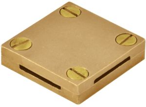 Brass Square Test Clamps
