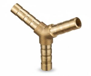 Y Shape Brass Reducer Barb Fitting
