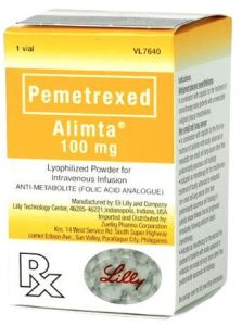 Alimta Pemetrexed 100mg Injection