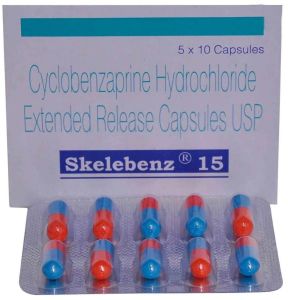 Cyclobenzaprine 15mg Capsules