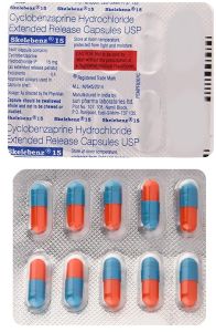 Cyclobenzaprine 15mg Capsules