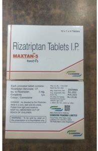 Rizatriptan 5 Mg Tablets
