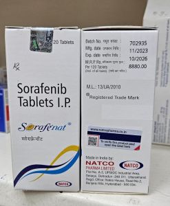 Sorafenat 200mg Tablet