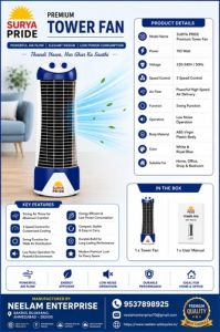 Surya Pride Premium Tower Fan