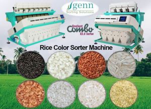 Black Rice Color Sorter Machine