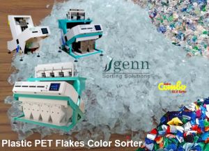 Plastic PET Flakes Color Sorter Machine