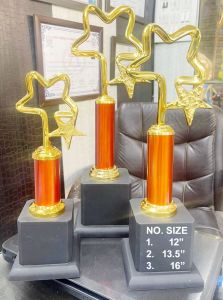 Dual Star Column Star Trophy