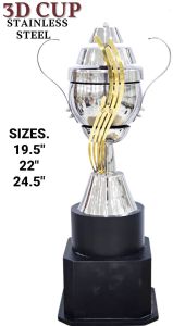 Dual Tone Sports Trophy