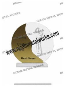 Meridian Wave Acrylic Trophy