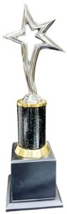 Silver Shooting Star Corporate Trophy