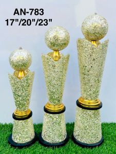 Stardust Glitz Crushed Crystal Trophy