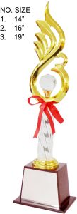 Twist Crystal Prism Fancy Trophy