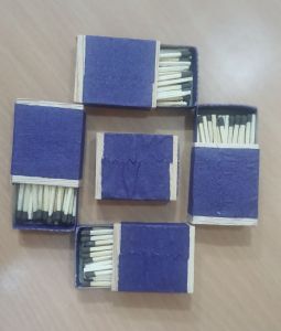 Wooden Match Boxes