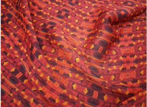 Ember Flow Printed Fabric