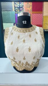 Sleeveless Bridal Readymade Blouse
