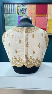 Sleeveless Bridal Readymade Blouse