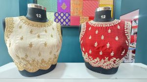 Sleeveless Bridal Readymade Blouse