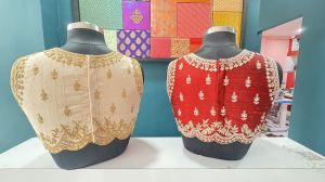 Sleeveless Bridal Readymade Blouse