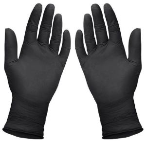 Black Nitrile Gloves