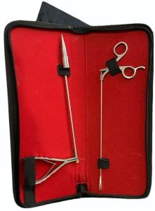 Stainless Steel Hemorrhoid Piles Gun Kit