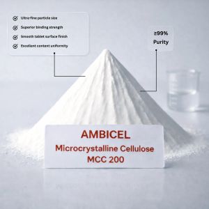 Ambicel MCC 200 Microcrystalline Cellulose Powder