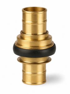 Brass Fire Hose Machino Coupling Impa 330856 - 2 Inch 50mm