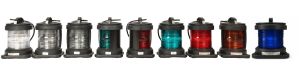 Single Tier Navigation Light - Stern Amber / Yellow Cxh 4