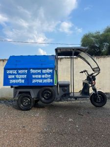Eco Friendly Electric Garbage VAN