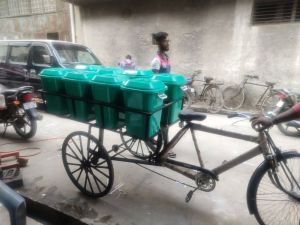 Garbage Cycle Rickshaw