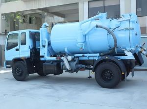 Mild Steel Sewer Suction Machine