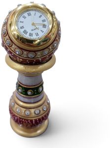 Decorative Marble Desk Clock