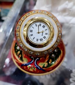 Decorative Marble Desk Clock