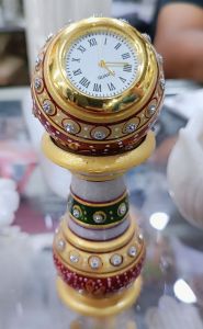Decorative Marble Desk Clock