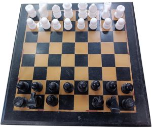 Handmade Marble Chess Board Set