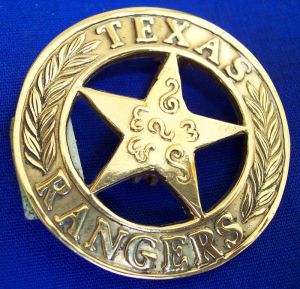 #bg04 Texas Ranger Badge