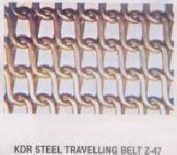 Steel traveling belt