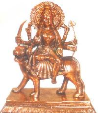 Metal Durga Statue