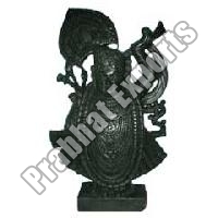 Black Marble Srinath Ji Statue