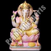 Marble Ganesha Stone Statue