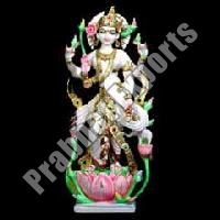 Marble Goddess Lakshmi Statue