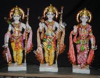 Marble Ram Darbar Statues 03