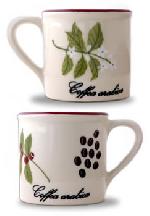 hand painting mugs