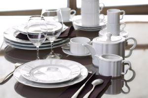 hotel tableware