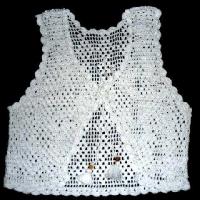 Handmade Crochet Ladies Vest