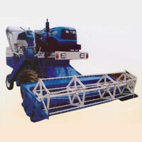 Tractor Mounted Combine Harvester