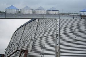 Bolted steel storage tanks